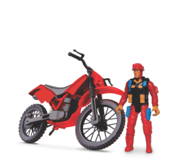 COMANDO BOMBEIRO MOTO+BONECO 24CM 41